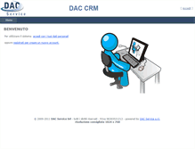 Tablet Screenshot of crm.dacservice.net